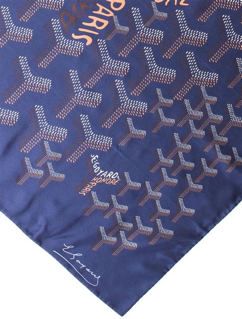 goyard replica scarf|goyardine silk scarf.